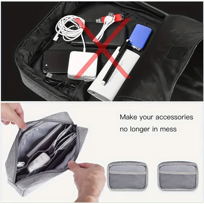 Glow Unbound LLC water-resistant tech organizer pouch