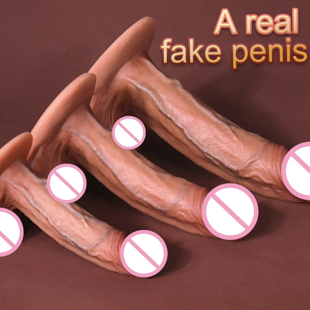 New Model Super Realistic DildoErect 