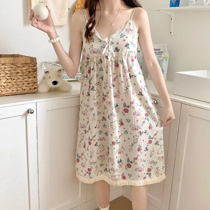 Glow Unbound LLC floral midi nightgown