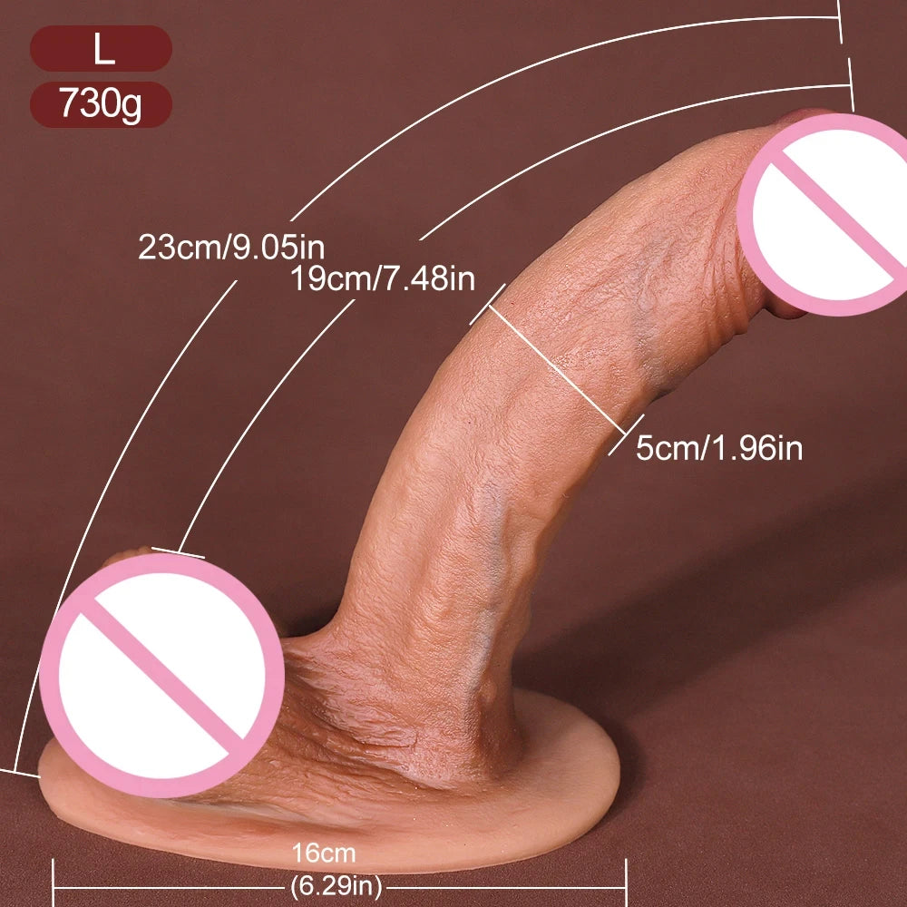 New Model Super Realistic DildoErect 