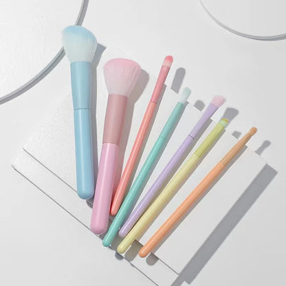 7-Piece Colorful Makeup Brush