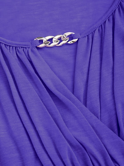 Glow Unbound LLC plus-size oversized heart-detail top