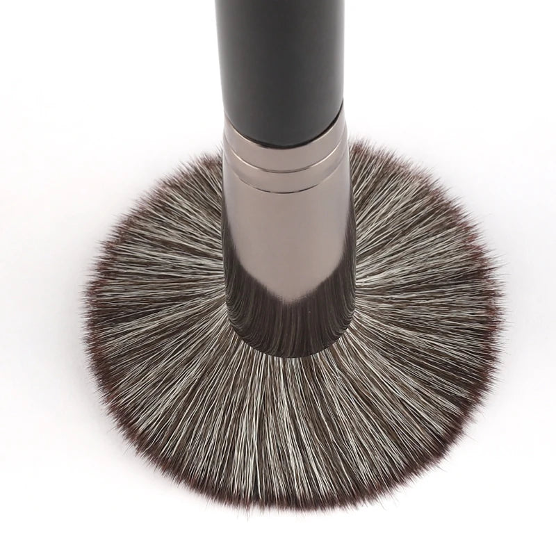 Wooden-Handle Face Brush