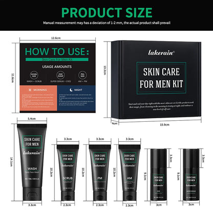 Skin Care Set for Men Essential 
