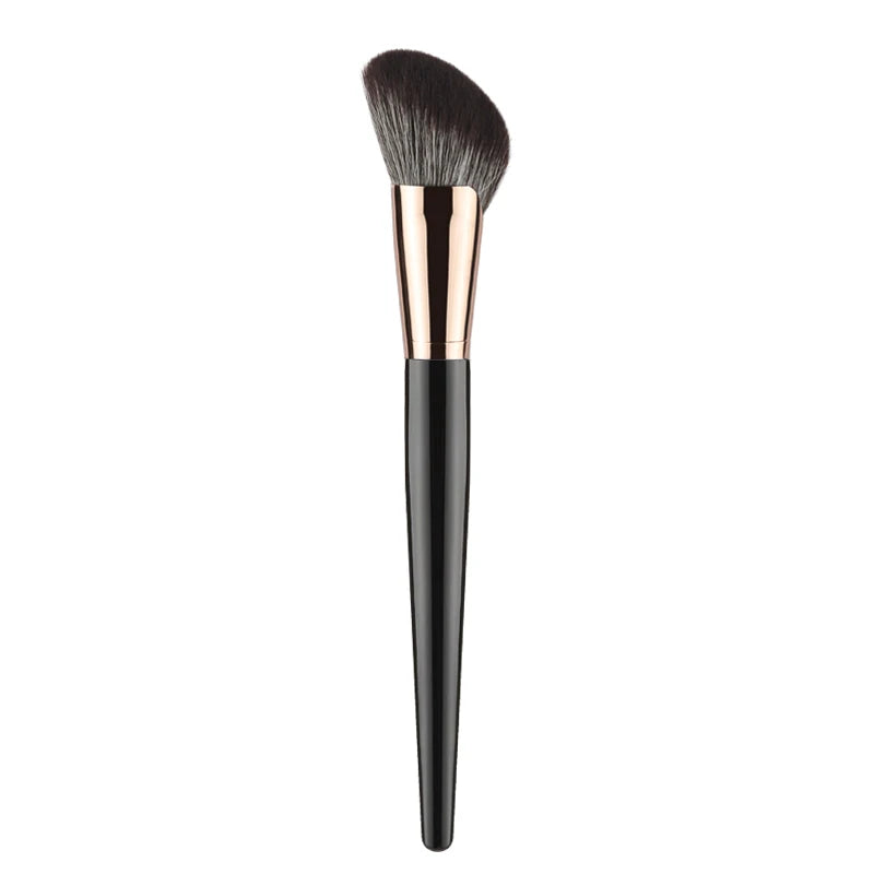 Wooden-Handle Face Brush