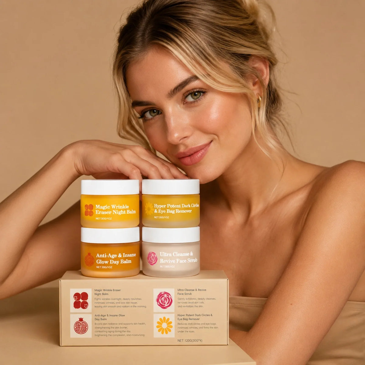 Skincare Set Day Night Cream Eye 