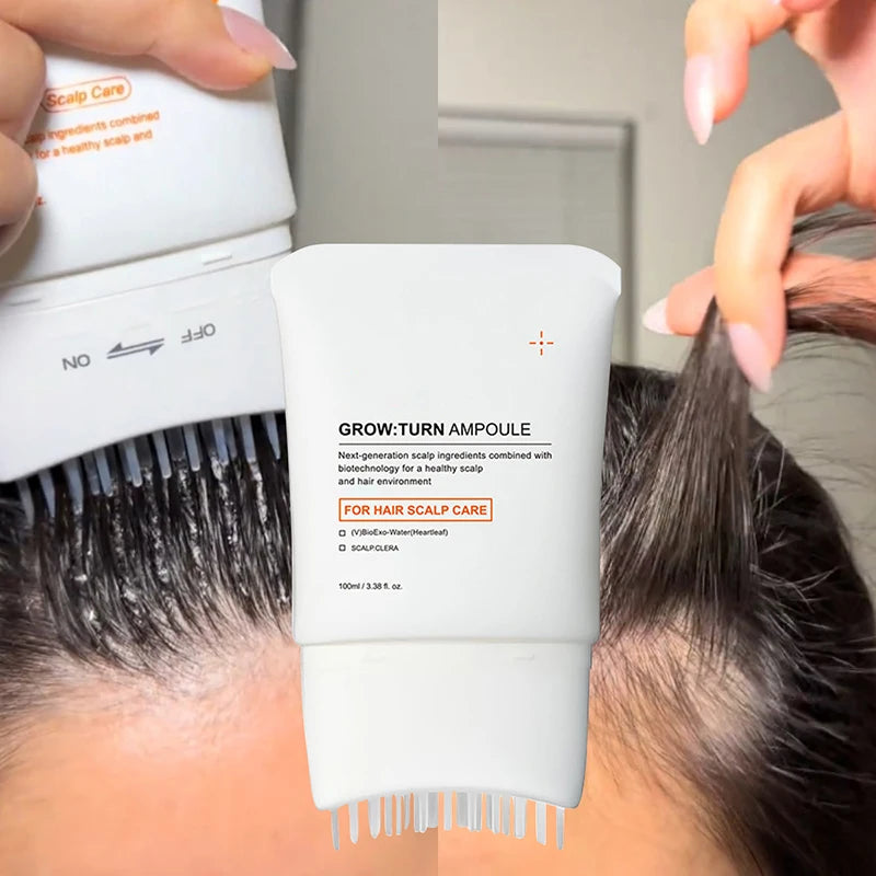 Hair Serum With Built-In Brush