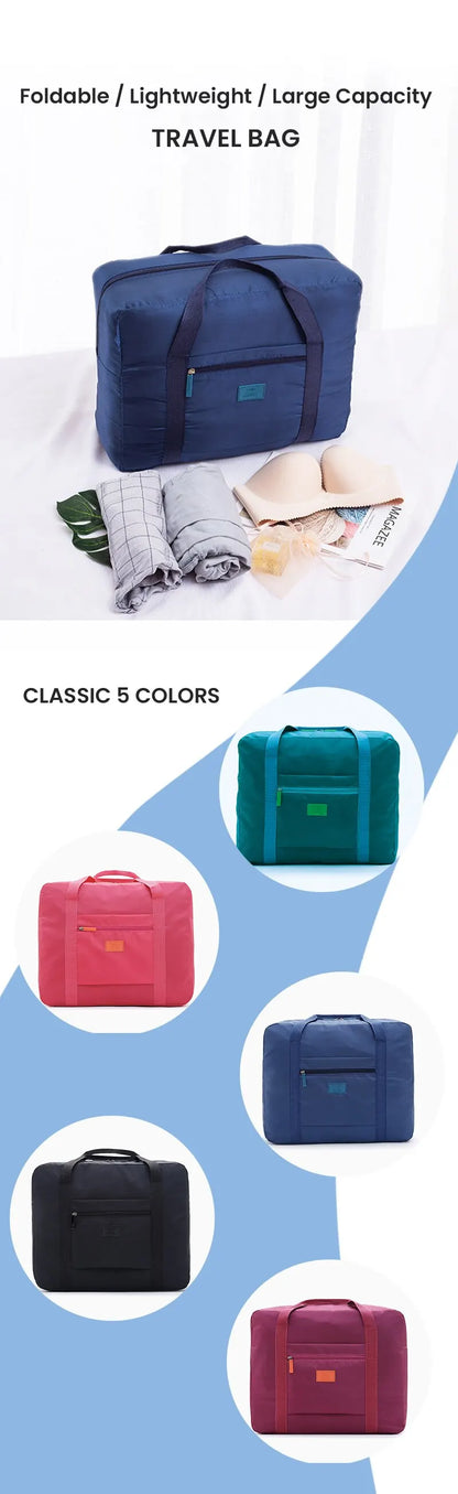 Glow Unbound LLC foldable travel duffel bag