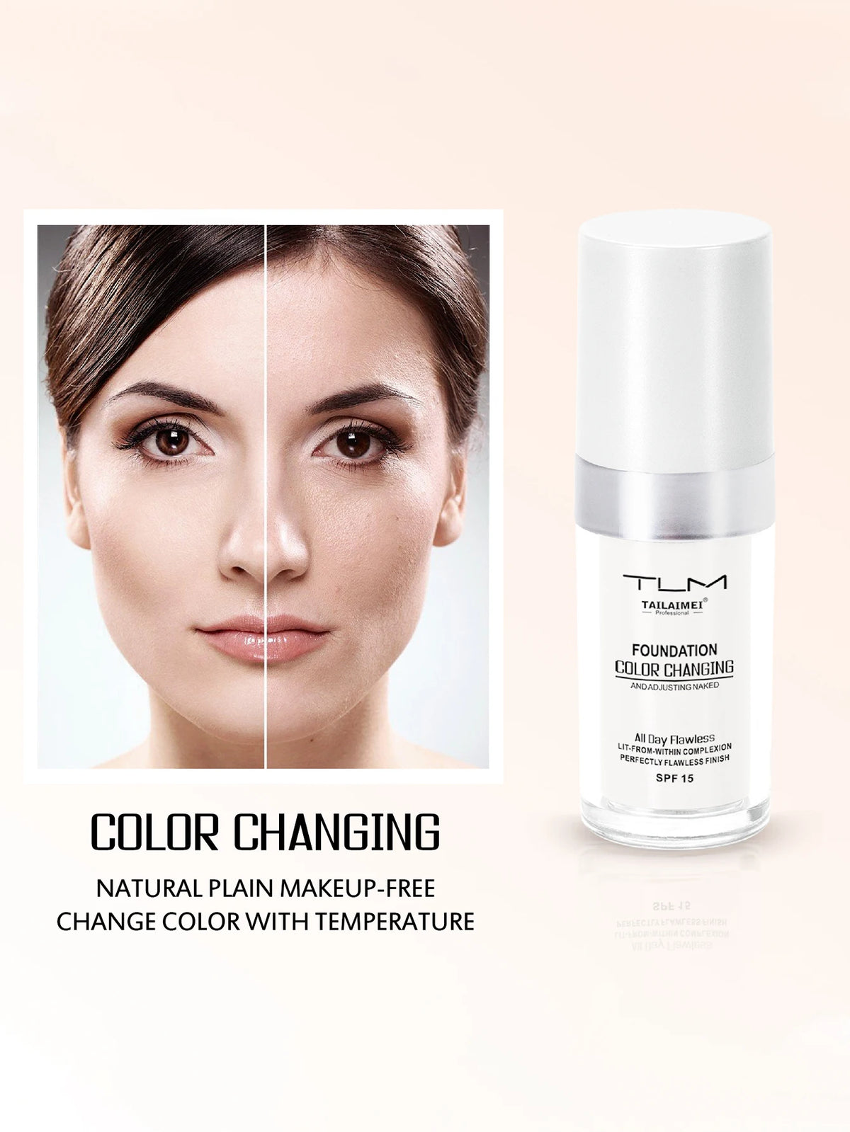 Glow Unbound LLC 30ml magic color changing foundation