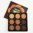 glow unbound llc  Dark Bronze Foundation Palette 9-color makeup