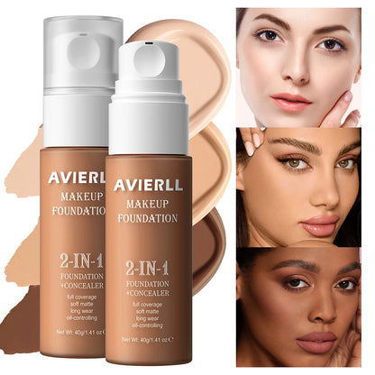  Waterproof Face Makeup, Moisturizing Foundation