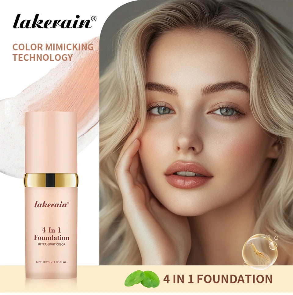 Glow Unbound LLC color changing foundation SPF 30+