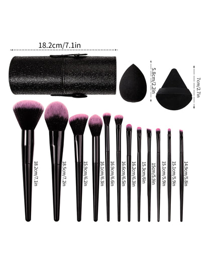 17-Piece Makeup Tool Kit