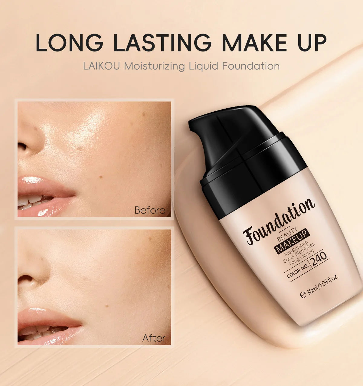 Glow Unbound LLC LAIKOU liquid foundation