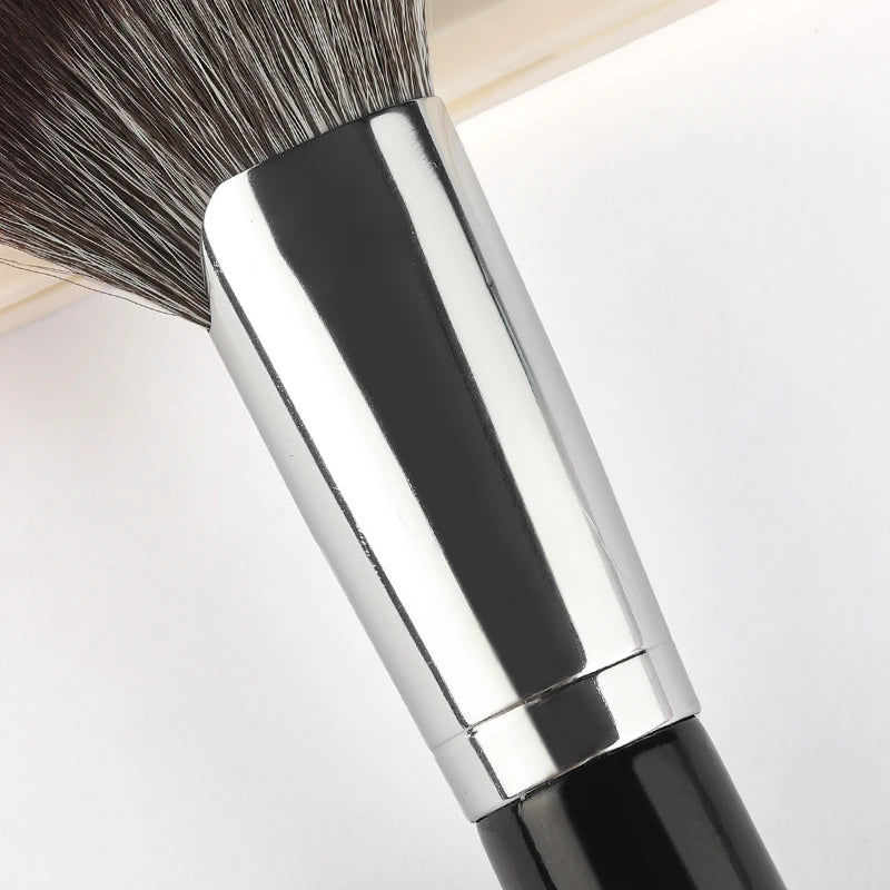 Wooden-Handle Face Brush