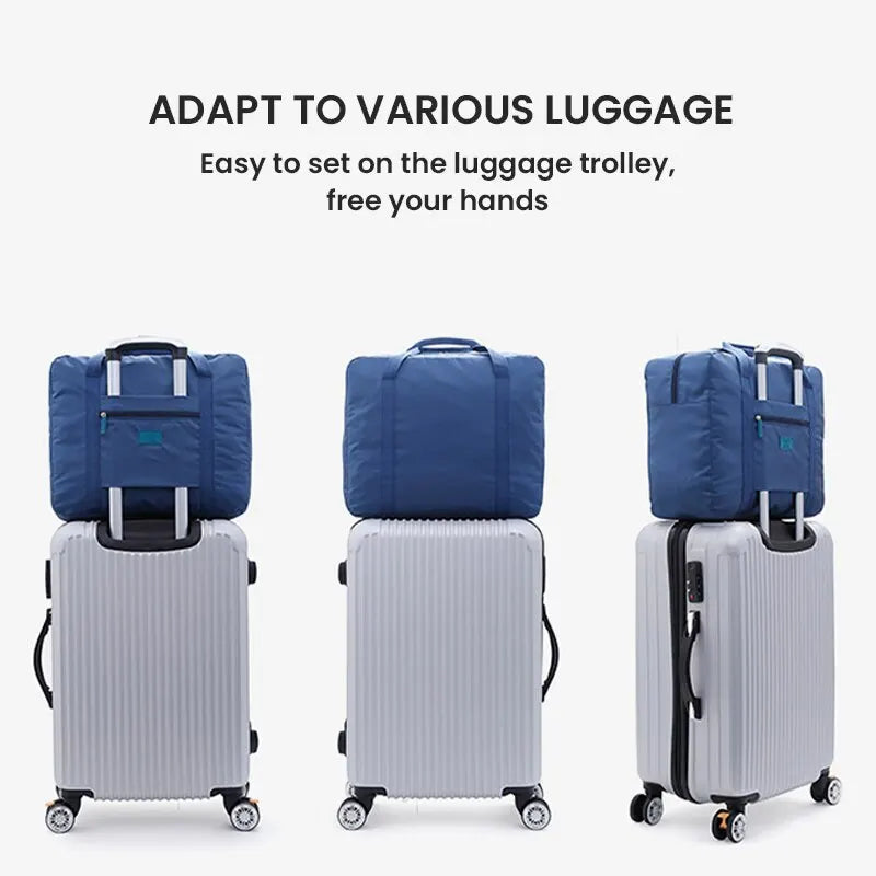 Glow Unbound LLC foldable travel duffel bag