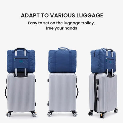 Glow Unbound LLC foldable travel duffel bag