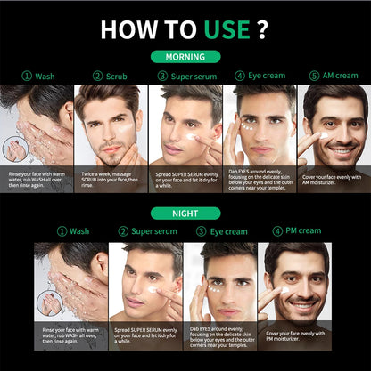 Skin Care Set for Men Essential 