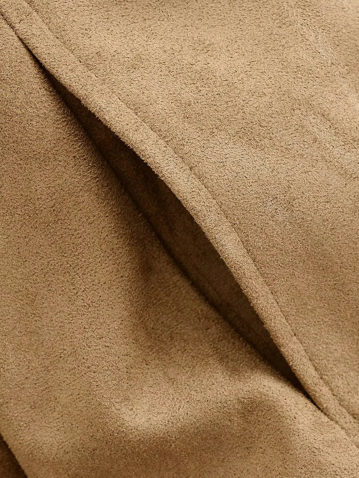 Glow Unbound LLC vintage faux suede cropped jacket