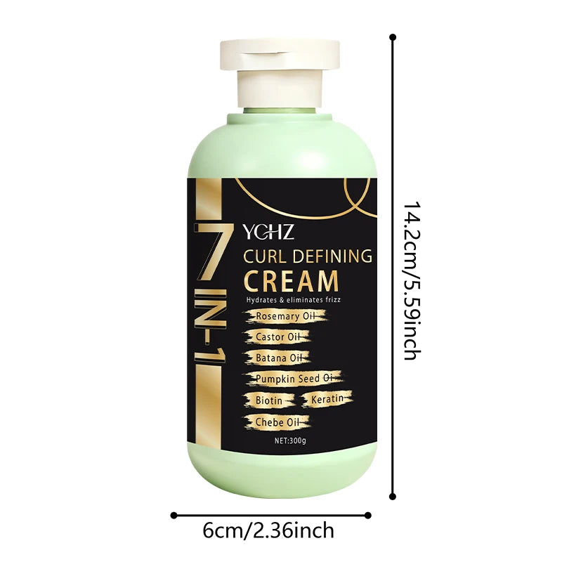 Glow Unbound LLC curly hair moisturizing curl cream