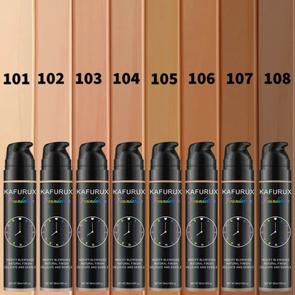 Glow Unbound LLC 8-color liquid foundation makeup set