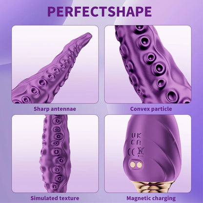 Vibrating Realistic Monster G-Spot Dildos