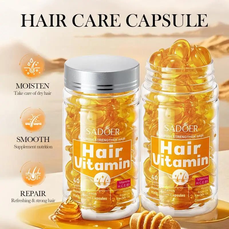 Hair Care Essence Capsules Bee-Infused For Women 