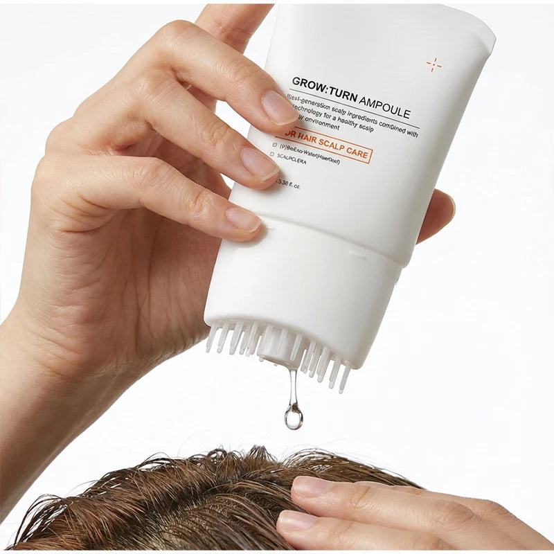 Hair Serum With Built-In Brush