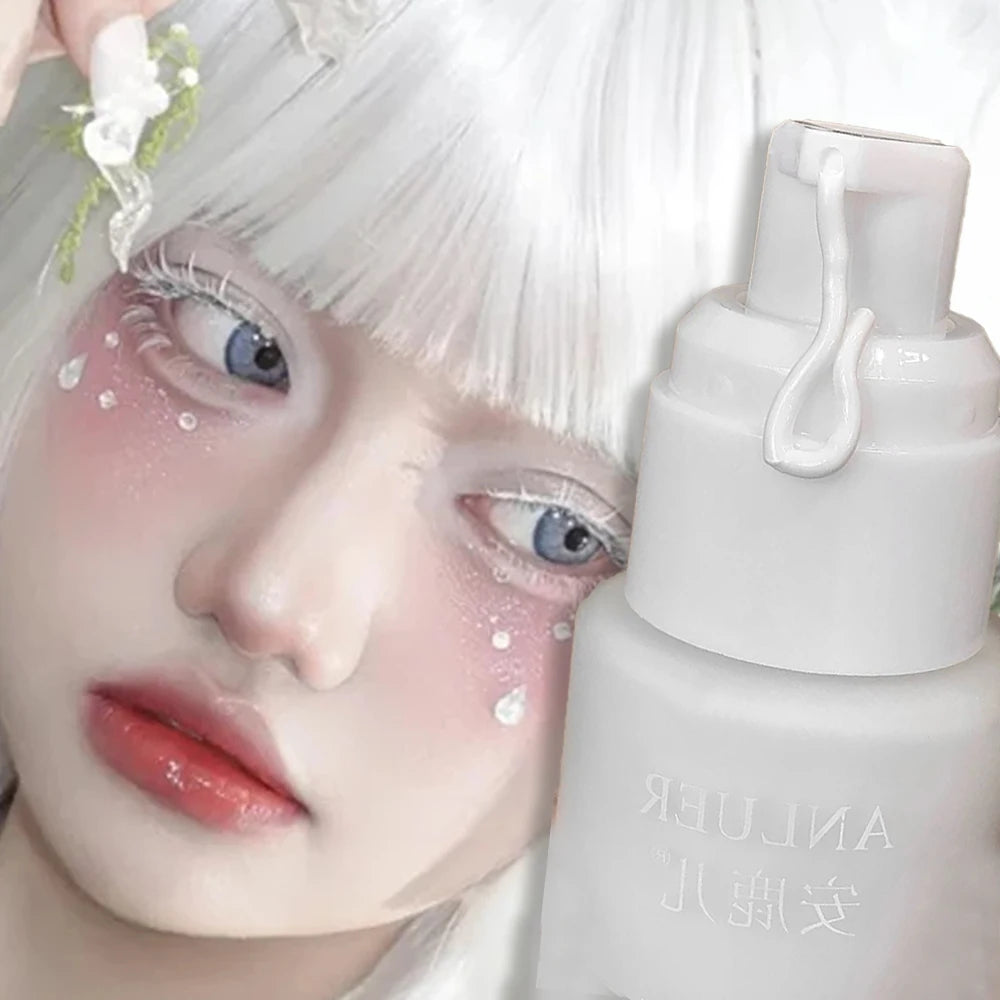 Glow Unbound LLC White Liquid Foundation full coverage makeup
