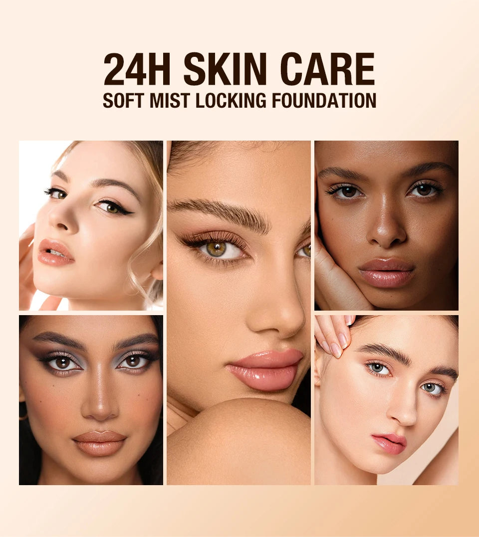 Waterproof Face Makeup, Moisturizing Foundation