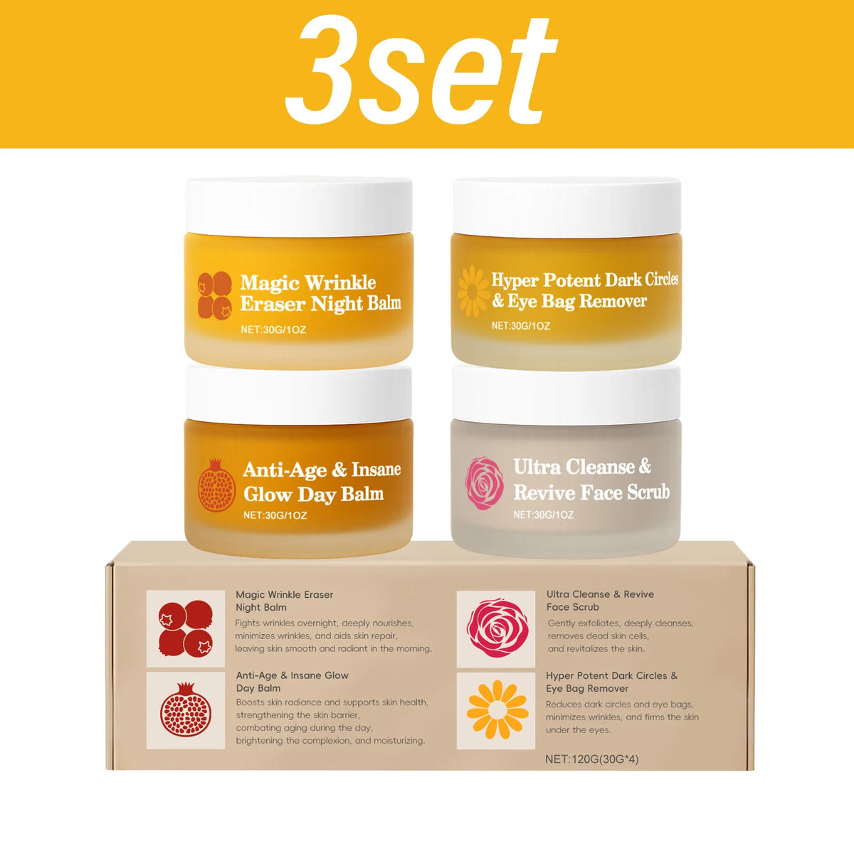 Skincare Set Day Night Cream Eye 