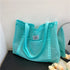 Glow Unbound LLC transparent mesh shoulder tote bag