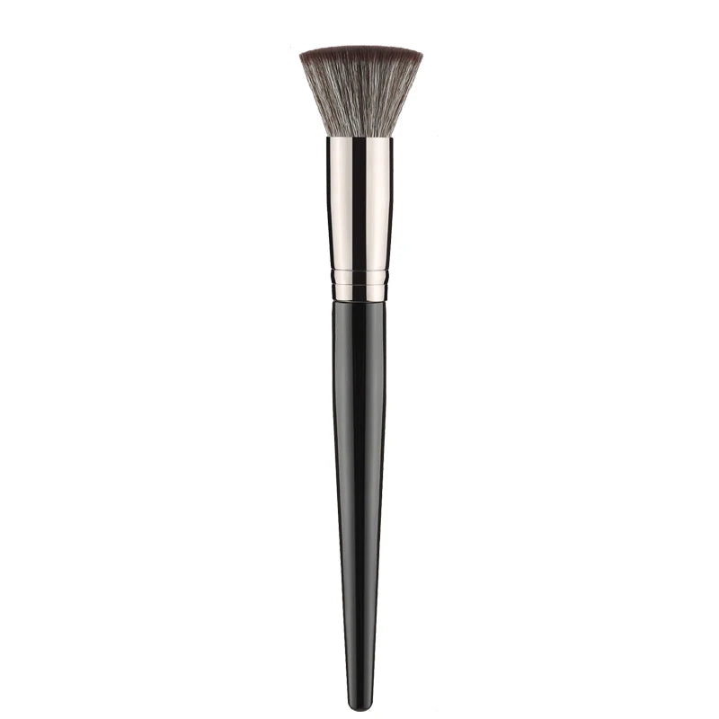Wooden-Handle Face Brush