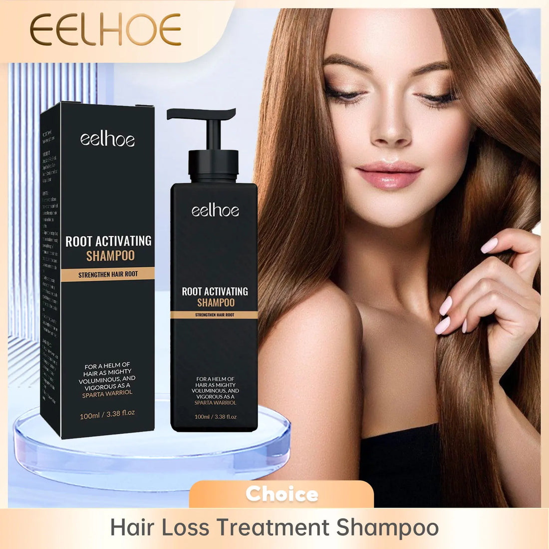 Glow Unbound LLC hair loss treatment strengthening shampoo