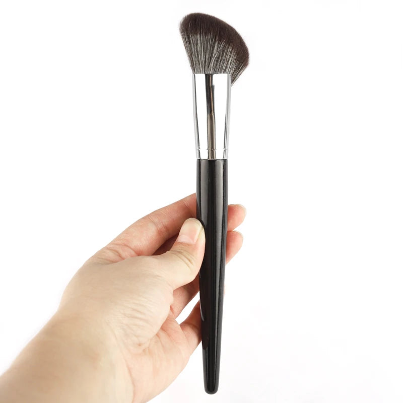 vWooden-Handle Face Brush