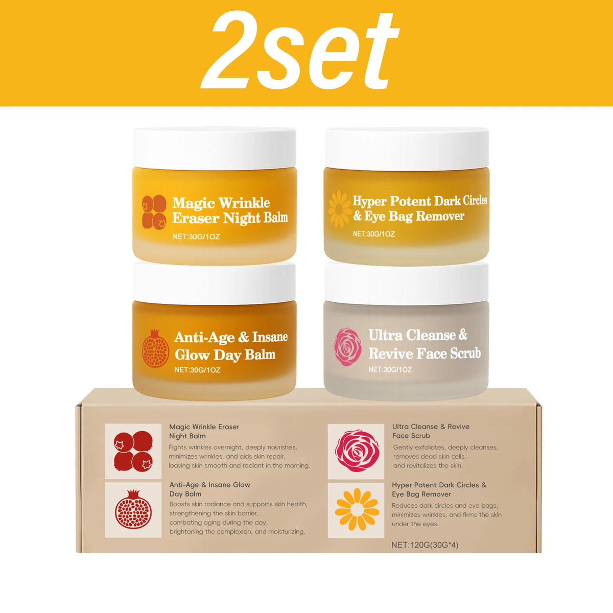 Skincare Set Day Night Cream Eye 