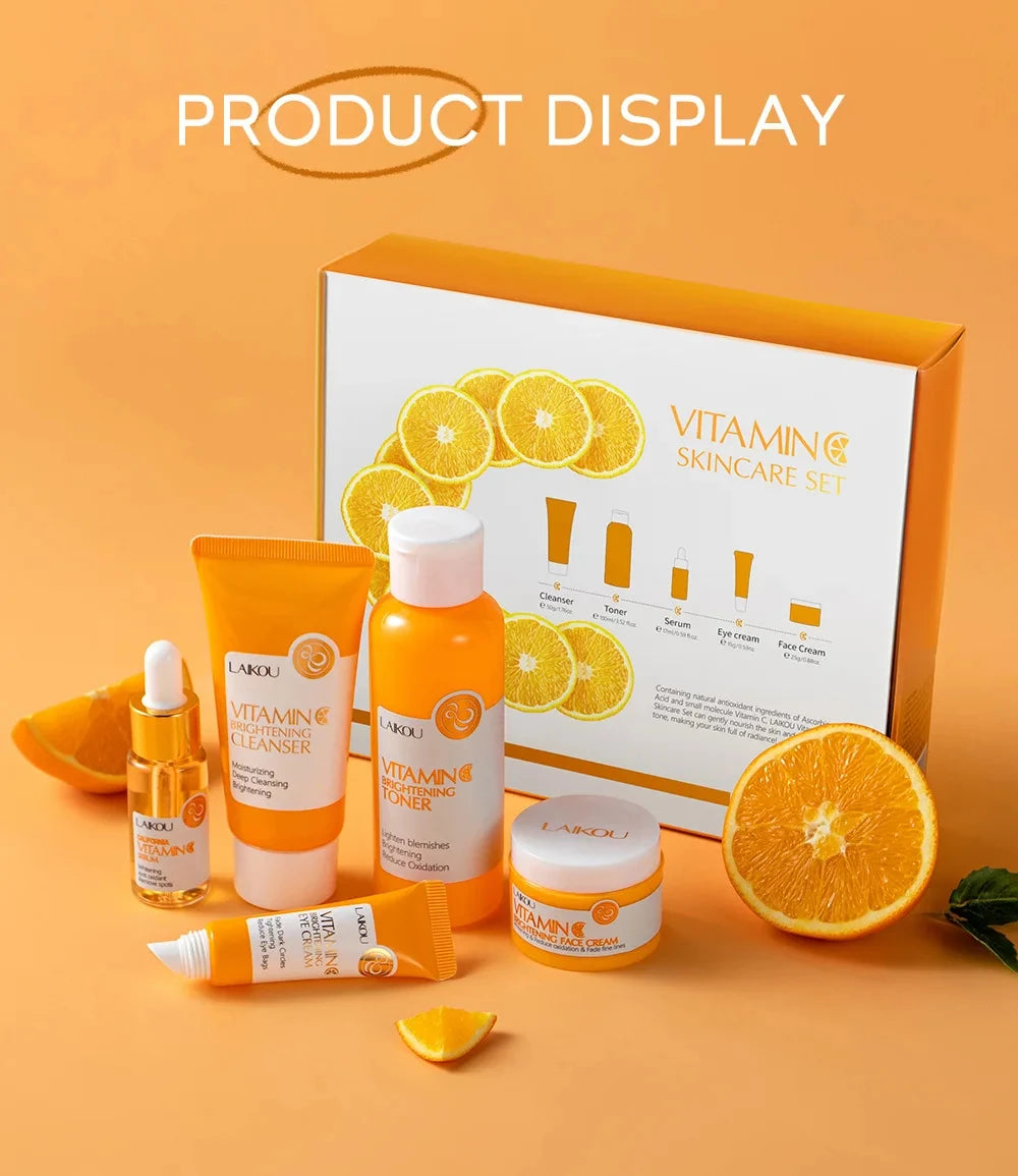 LAIKOU Vitamin C 5-Piece Skincare
