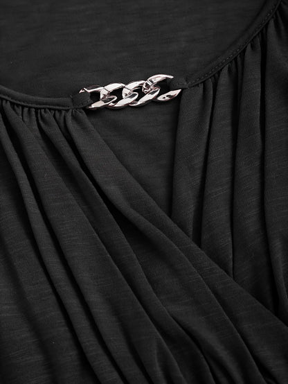 Glow Unbound LLC plus-size oversized heart-detail top