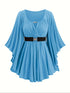 Glow Unbound LLC plus-size oversized heart-detail top