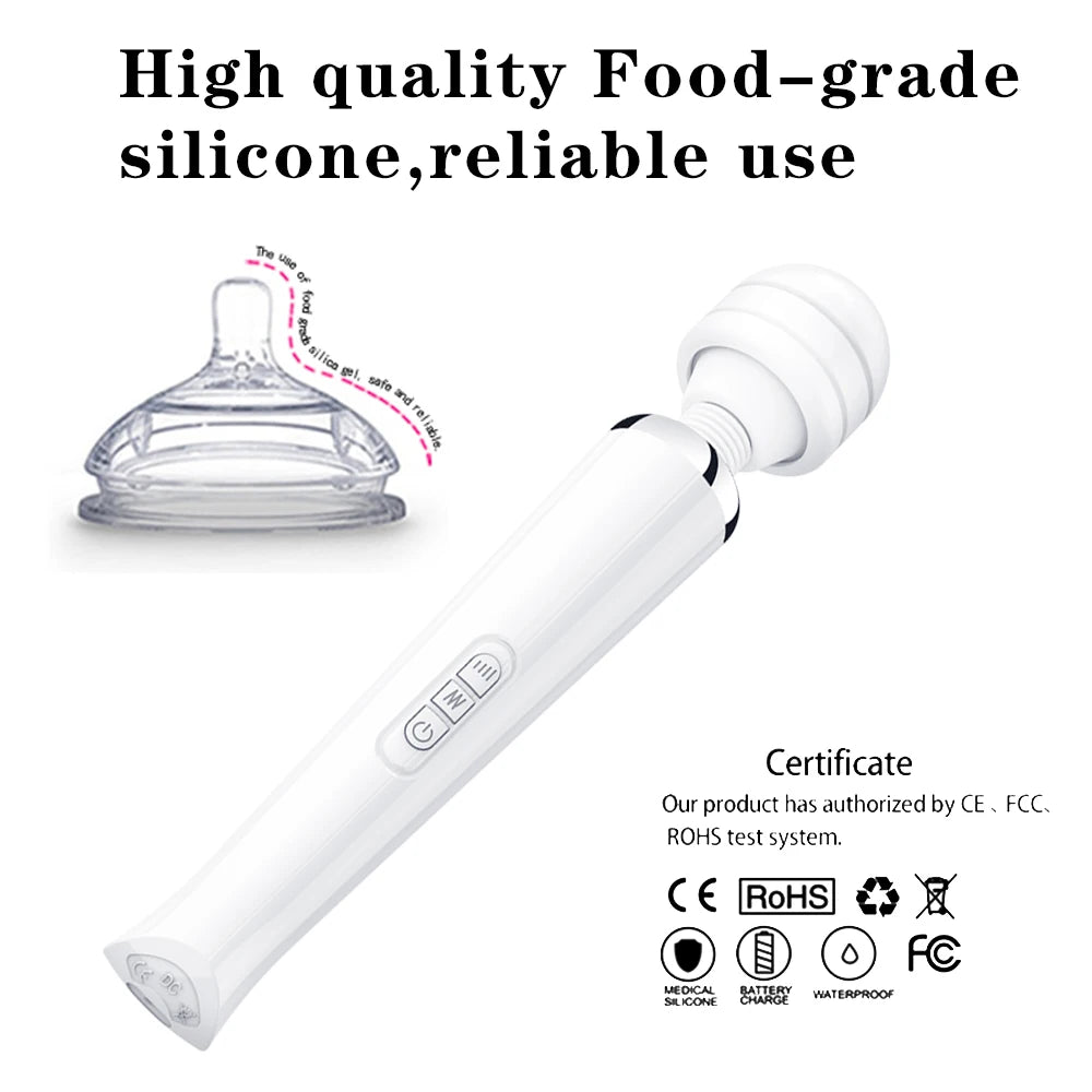 Powerful Magic Wand Vibrator for Women Big 