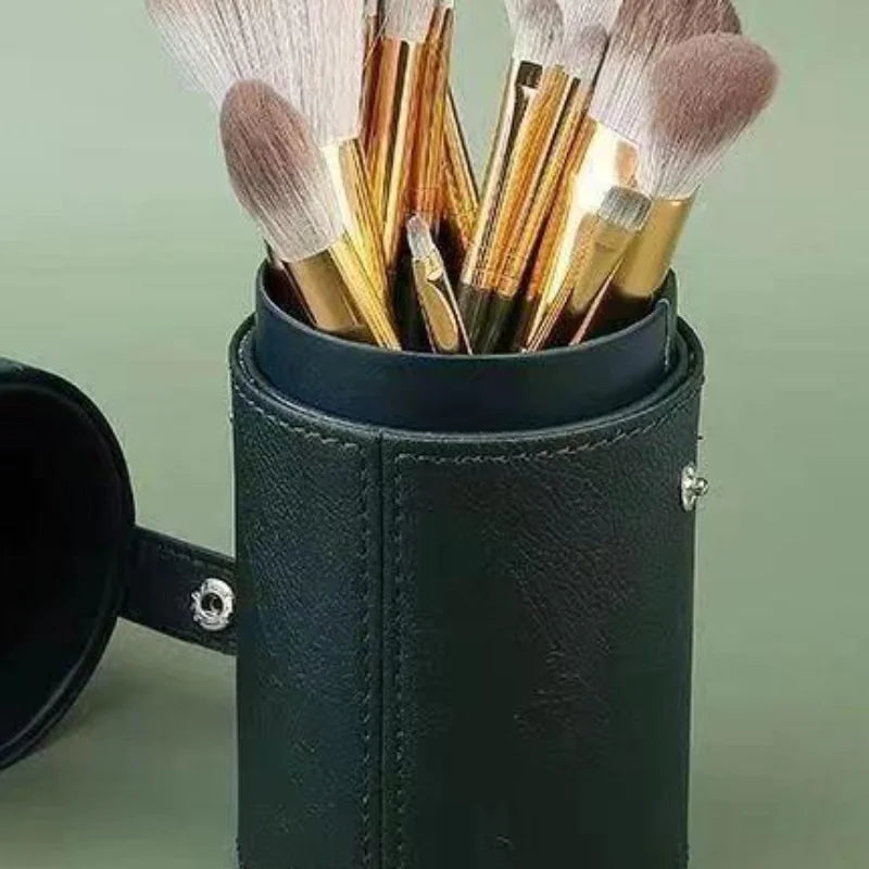 14-Piece Green Cloud Makeup Brush Set
