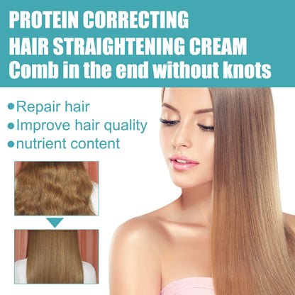 Keratin Correction Straight Hair 