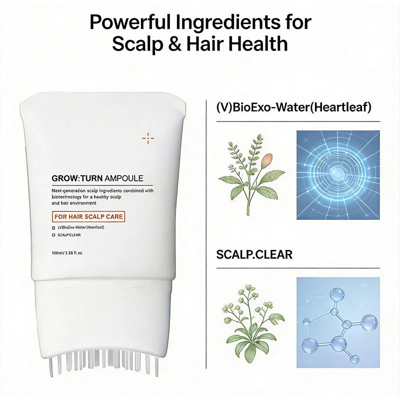 Hair Serum With Built-In Brush