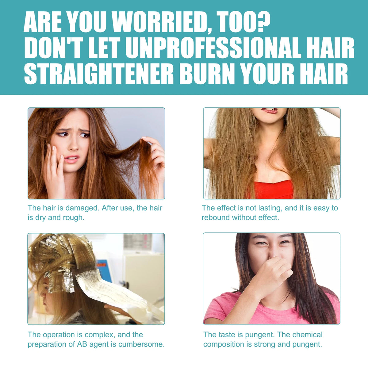 Keratin Correction Straight Hair 