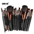Pro Makeup Brush Set with Travel Bag