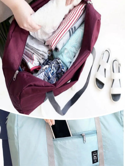 Glow Unbound LLC foldable travel duffel bag