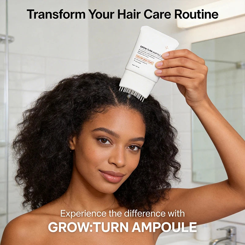 Hair Serum With Built-In Brush