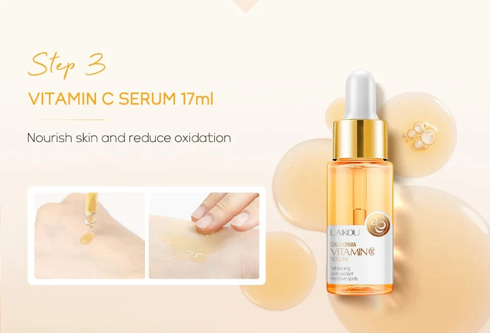 LAIKOU Vitamin C 5-Piece Skincare