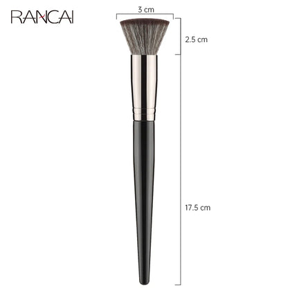 Wooden-Handle Face Brush