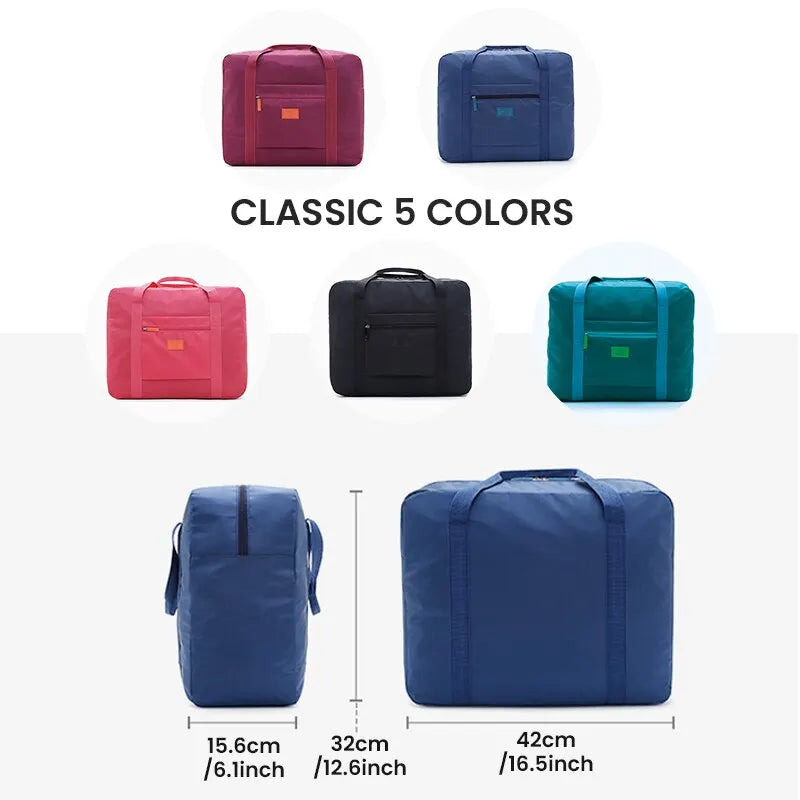 Glow Unbound LLC foldable travel duffel bag